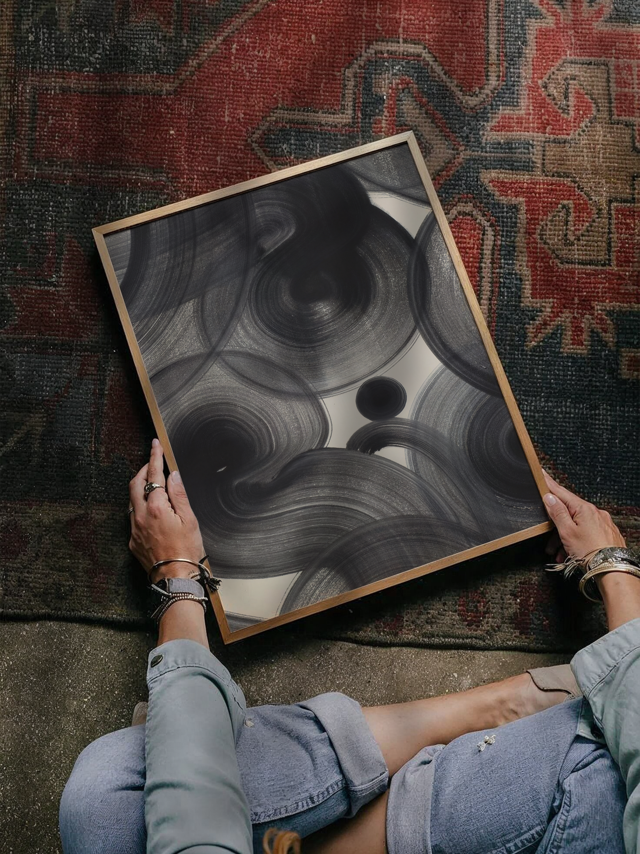 Void — Abstract Poster