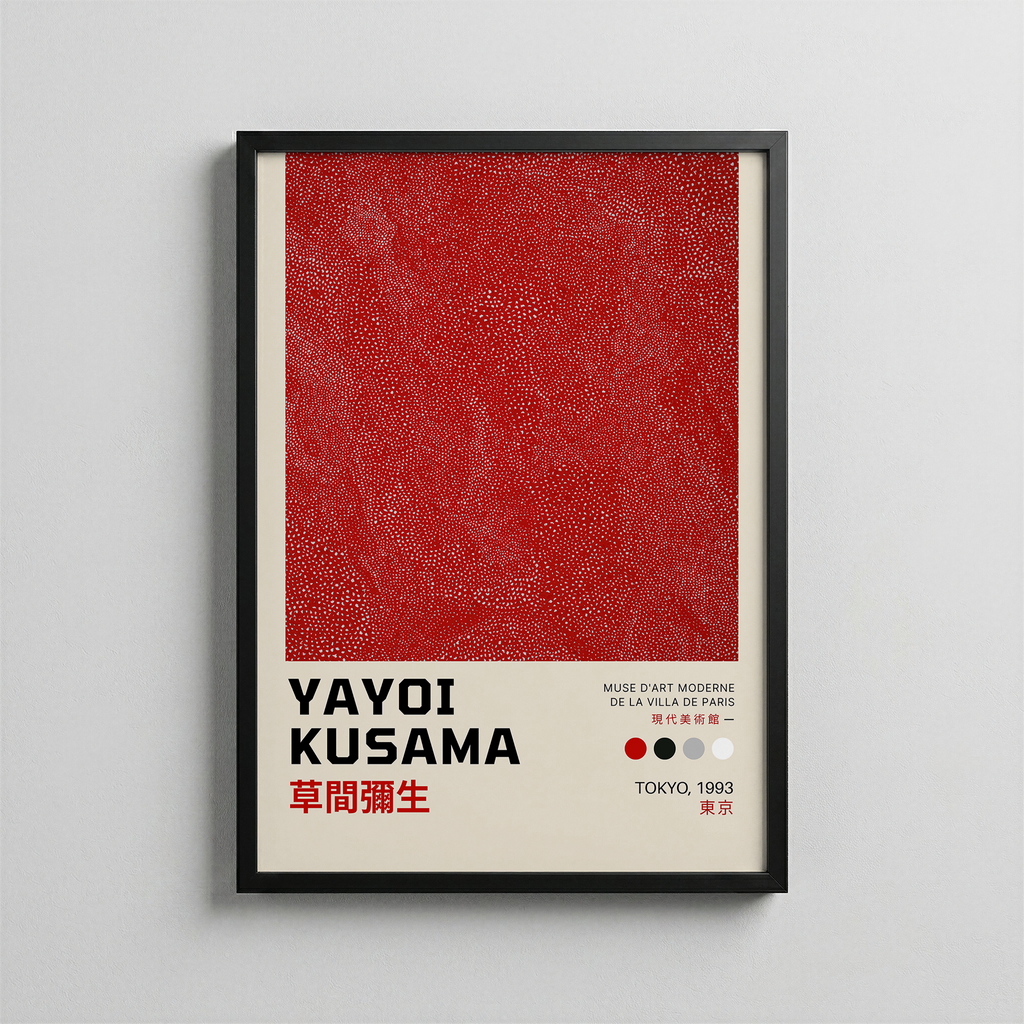 Yayoi Kusama – Red Infinity