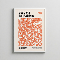 Yayoi Kusama - Brunt Orange