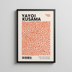Yayoi Kusama - Brunt Orange
