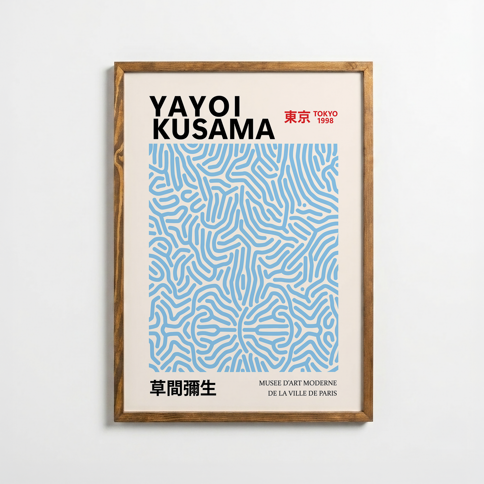 Yayoi Kusama - Light Blue