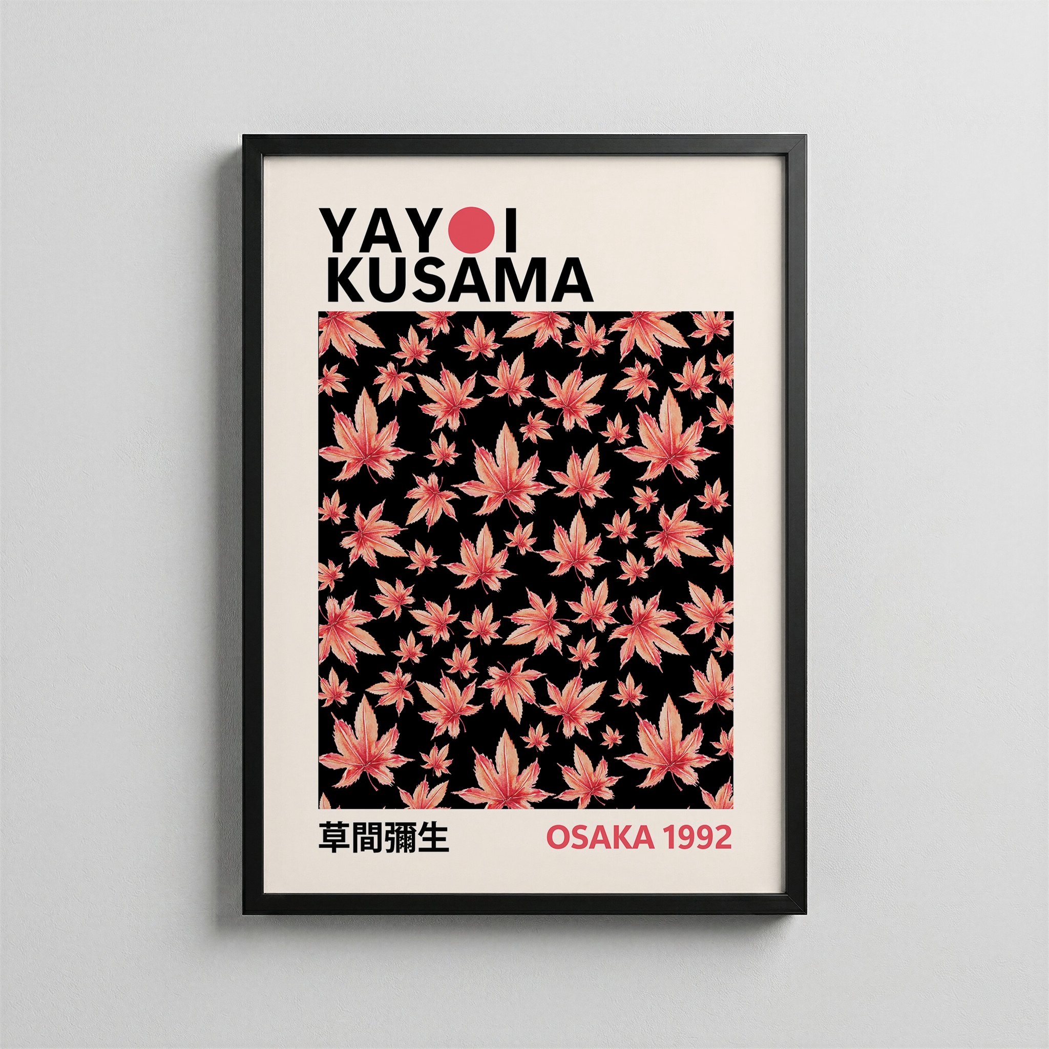 Yayoi Kusama - Maple Leaves