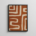 Yol — Abstract Pattern Poster
