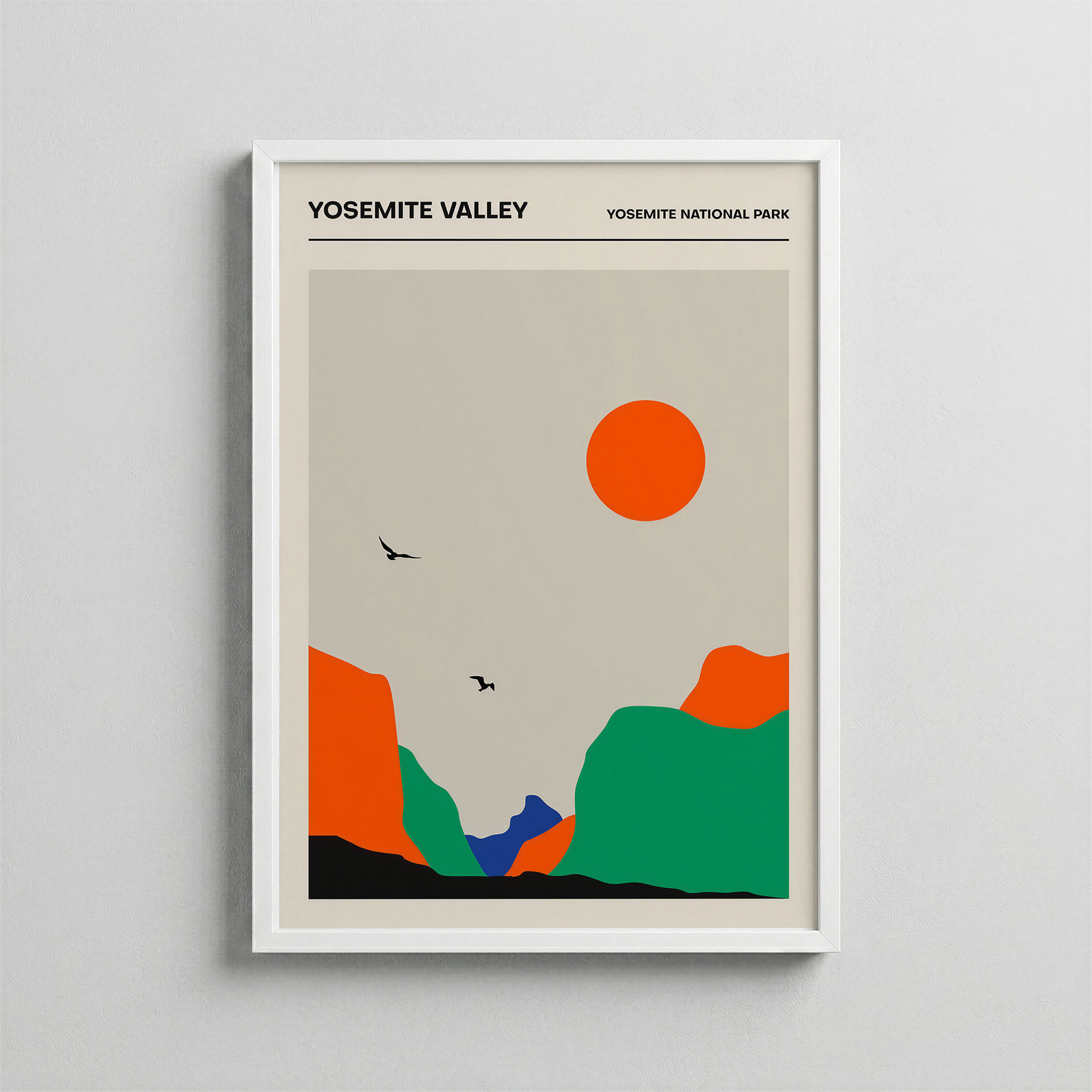 Yosemite — Travel Poster