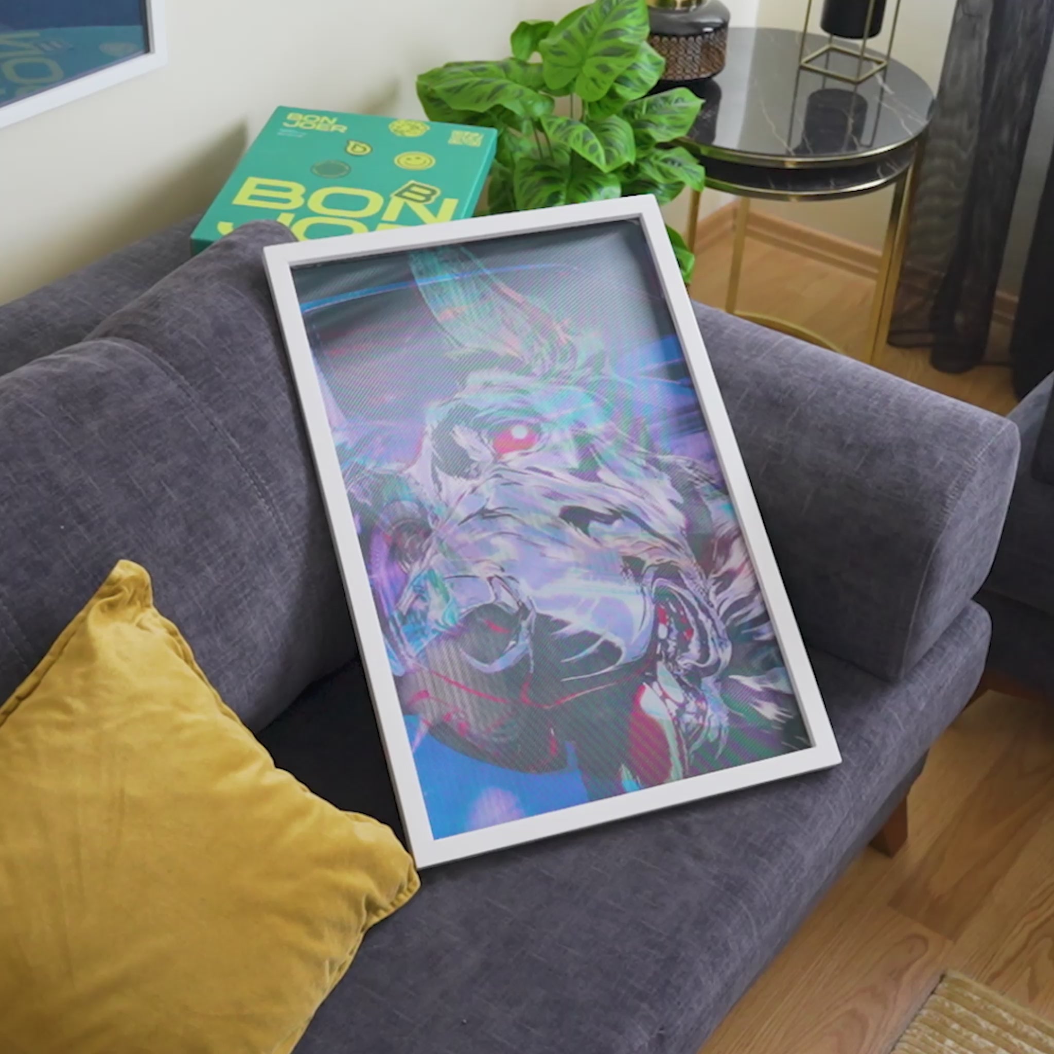 Dogs n Car — 3D Lenticular Poster